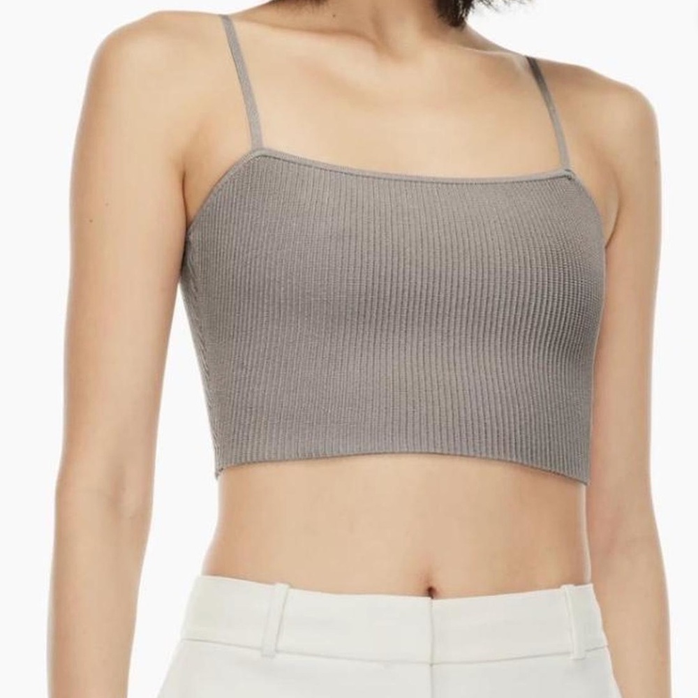 Babaton Sculpt Knit Cami Cropped Tank